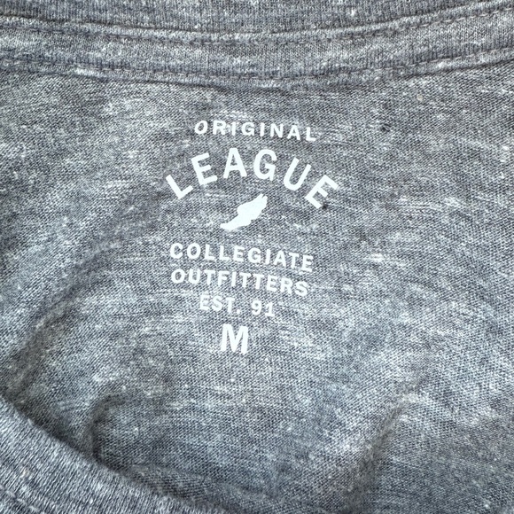 Collegiate Outfitters League Michigan Gray Long Sleeve Top (M) - Picture 5 of 6